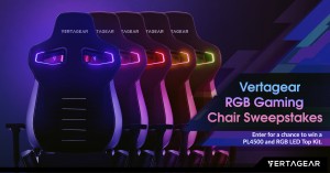 Игровой стул компании Vertagear