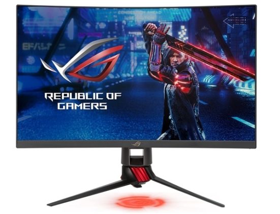 ASUS представила изогнутый игровой 2K монитор ROG Strix XG27WQ с частотой обновления 165 Гц