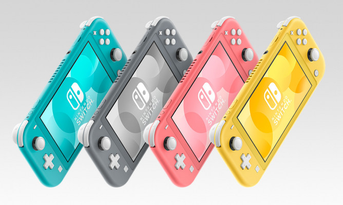 Игровая консоль Nintendo Switch Lite выпущена в цвете Living Coral