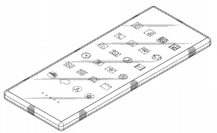 Samsung запатентовала смартфон, сгибаемый в восьмерку
