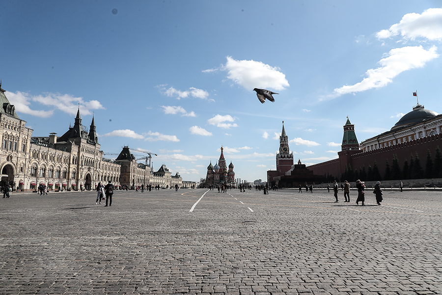 Режим повышенной готовности в Москве. Фоторепортаж