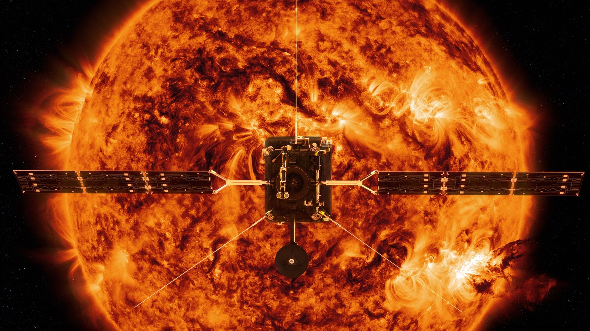 Космический зонд Solar Orbiter успешно отправили к Солнцу