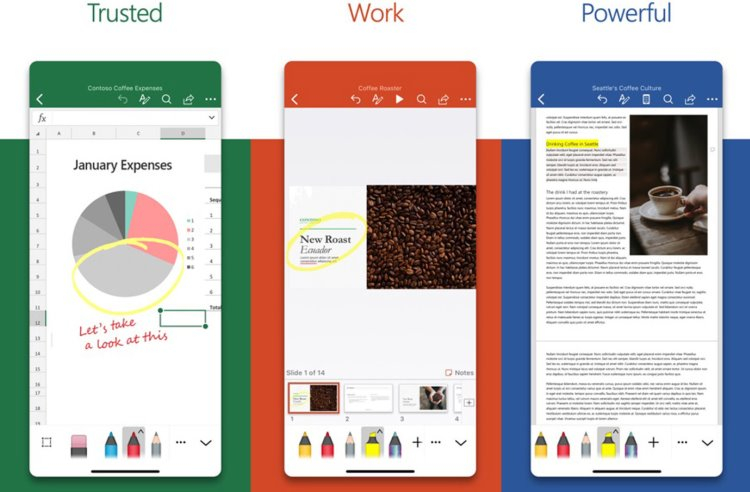 Microsoft обновила приложения Word, Excel и PowerPoint для iOS-устройств