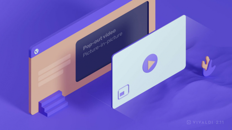 Релиз браузера Vivaldi 2.11: видео в отдельном окне и смена тем по системному расписанию