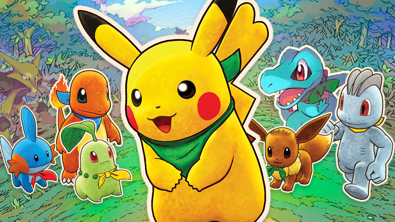 Британские чарты продаж возглавил ремейк Pokemon Mystery Dungeon