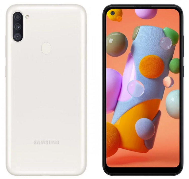 Недорогой смартфон Samsung Galaxy A11 получил экран Infinity-O и тройную камеру