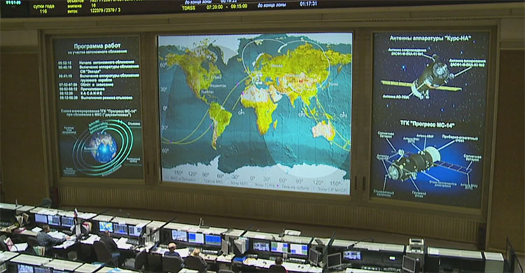 Стыковка корабля «Прогресс МС-14» прошла успешно, поставив рекорд скорости