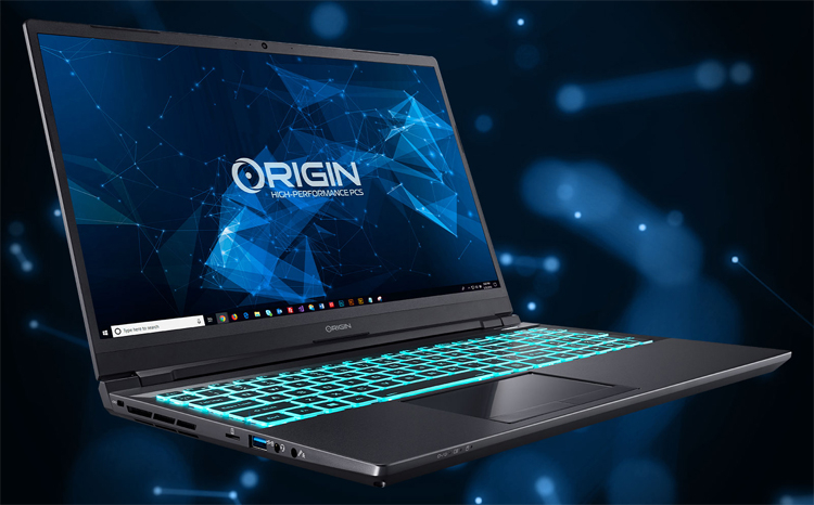 Мобильная рабочая станция Origin PC NT-15 выполнена на платформе Intel Comet Lake