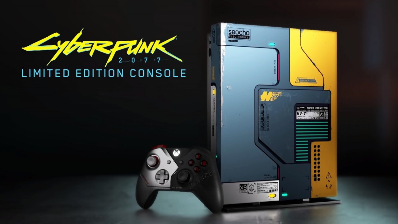 Microsoft анонсировала бандл Xbox One X в стилистике Cyberpunk 2077