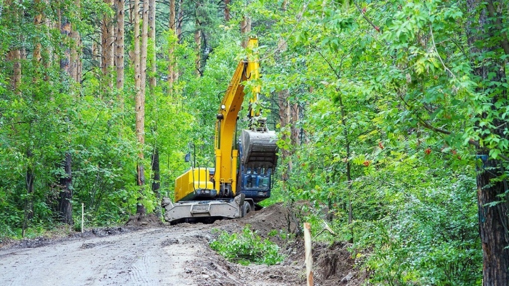 В Шарташском лесопарке построят дорогу и набережную