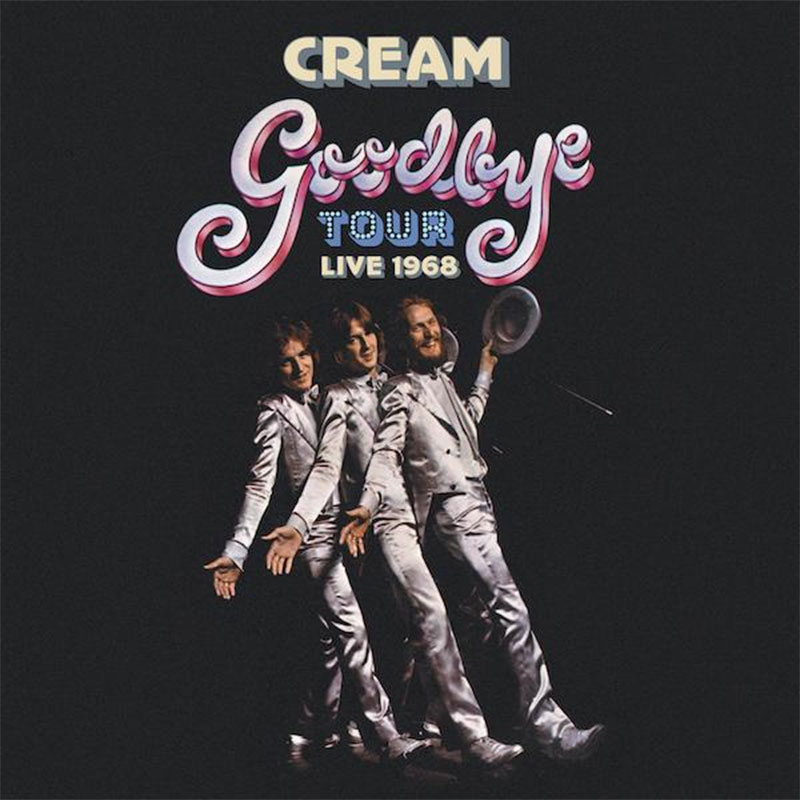 Новый бокс-сет CD-дисков Cream «Goodbye tour» 1968 года