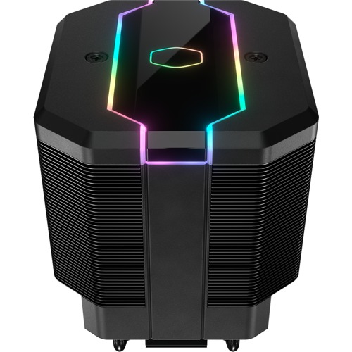 Процессорный кулер Cooler Master MasterAir MA620M башенного типа с шестью тепловыми трубками, удобной системой монтажа и красочной подсветкой