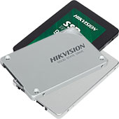 SSD для систем видеонаблюдения Hikvision V100 и V210 в сравнении с бюджетным Hikvision С100 и другими моделями универсального назначения