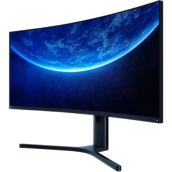 Игровой монитор Xiaomi Mi 144Hz Curved Gaming Monitor: изогнутый экран 34 дюйма, разрешение WQHD, матрица типа VA, частота обновления до 144 Гц и поддержка FreeSync