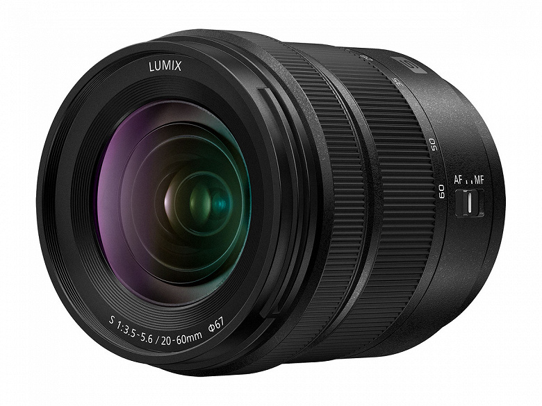 Представлен объектив Panasonic Lumix S 20-60mm F3.5-5.6 (S-R2060) с креплением L