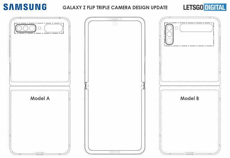 Новый Samsung Galaxy Z Flip получит такой дизайн