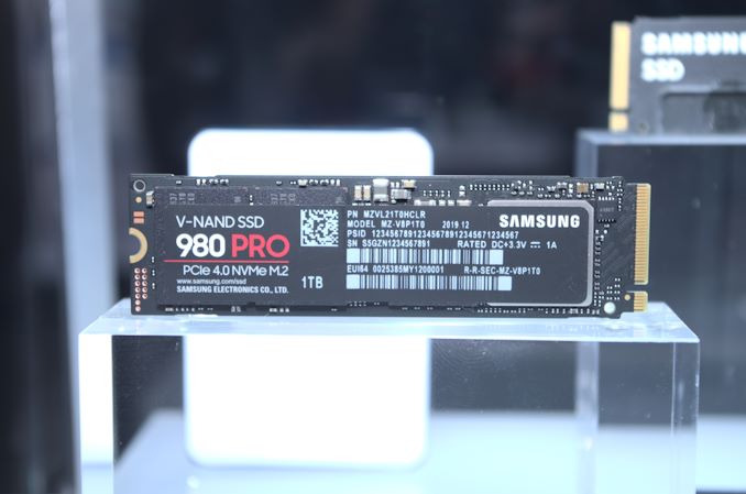 Выпуск твердотельных накопителей Samsung 980 Pro с интерфейсом PCIe 4.0 ожидается до конца лета