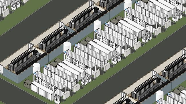 TerraSite-TX1: представлен первый в мире автономный центр обработки данных на водородном топливе мощностью 1 ГВт