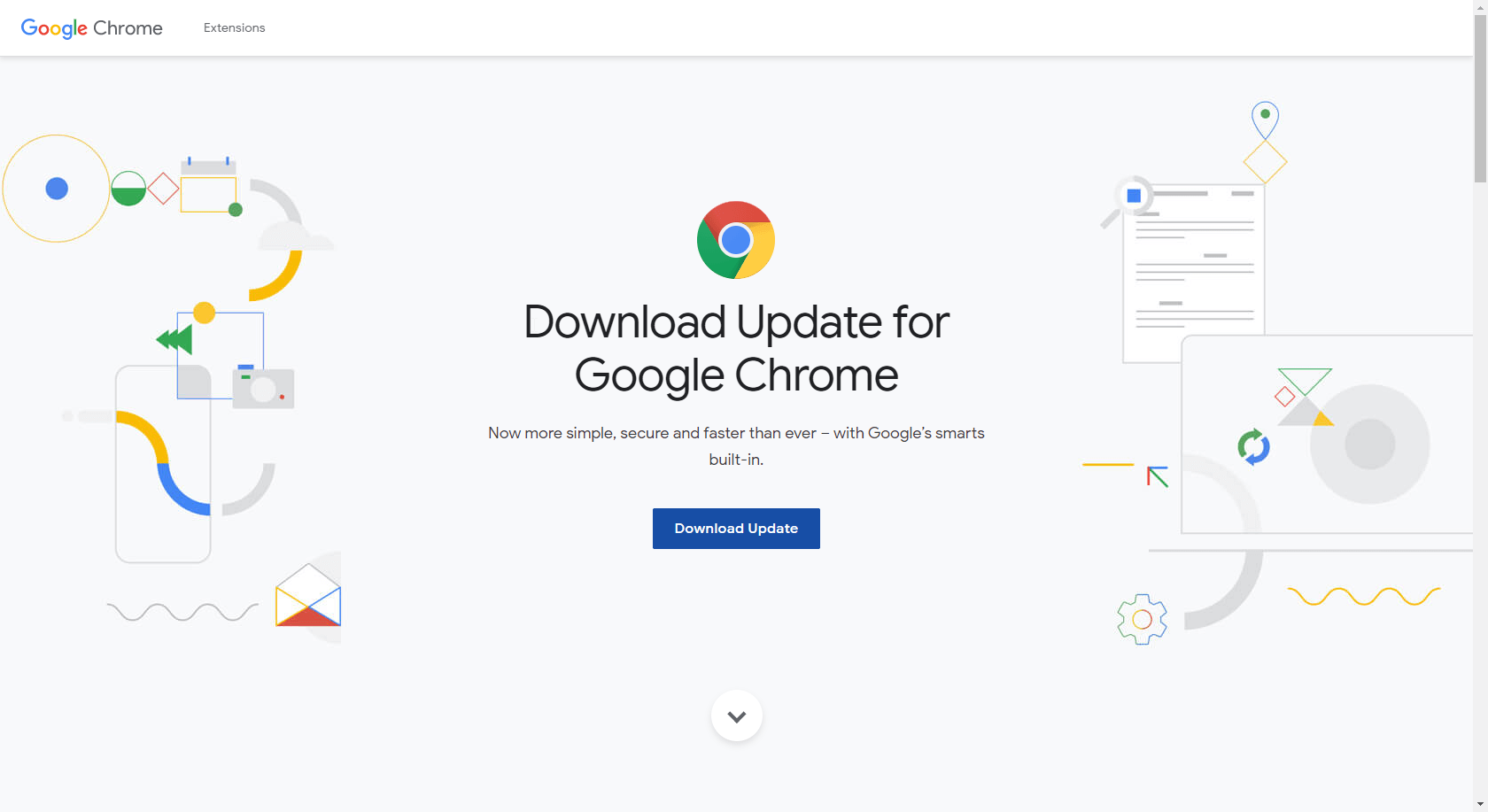 Бэкдор распространяется под видом фальшивого обновления для Chrome