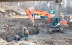 На Литейном мосту начали производство ригелей