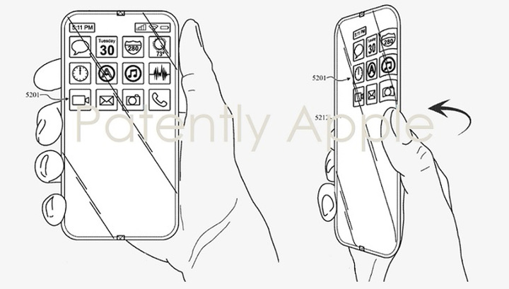 Apple запатентовала полностью стеклянный айфон