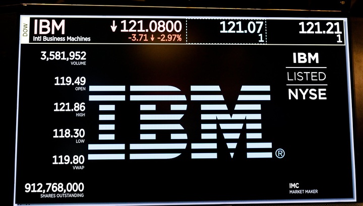 IBM сокращает прибыль и отзывает годовой прогноз