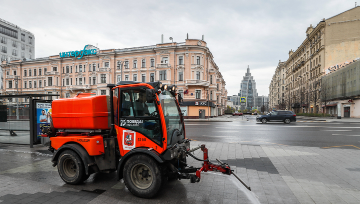 Роспотребнадзор: дезинфекция тротуаров и дорог не имеет смысла