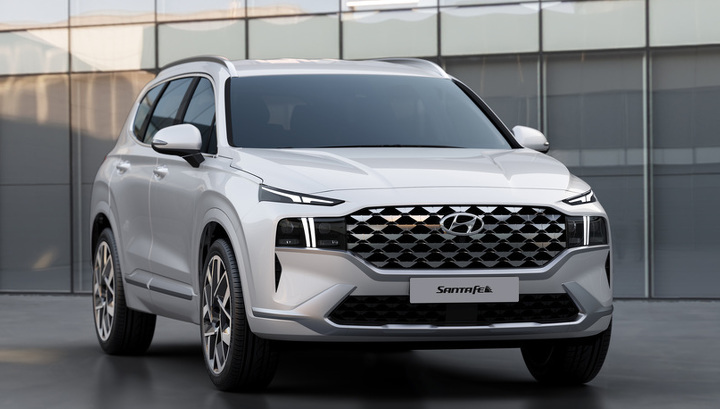 Hyundai представила обновленный кроссовер Santa Fe