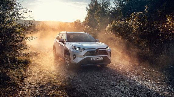 Toyota RAV4: Прочь с дороги