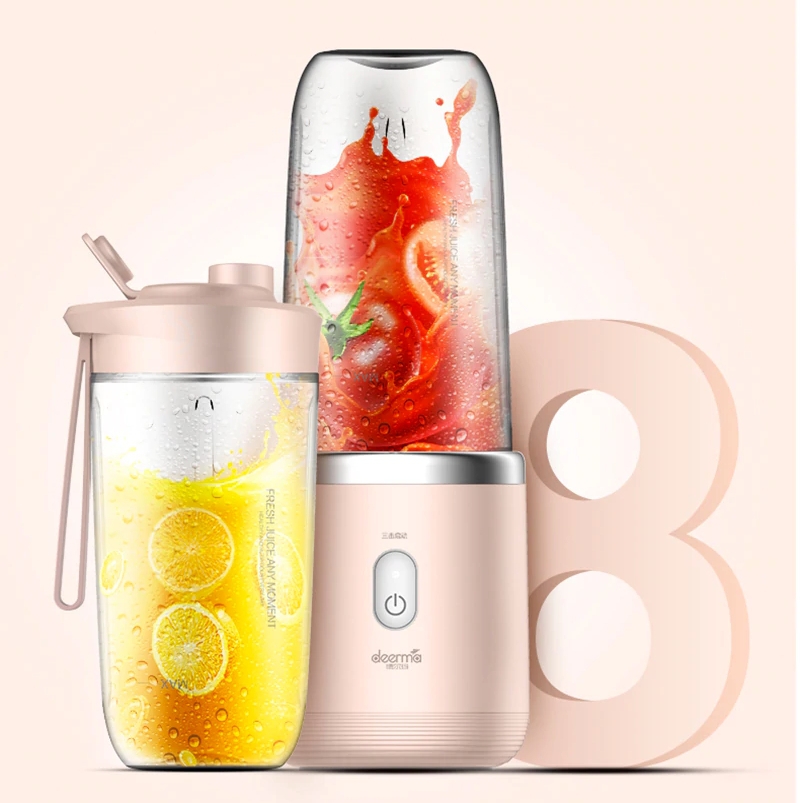 Xiaomi Deerma Juicer: портативный блендер, чтобы делать смузи в дороге