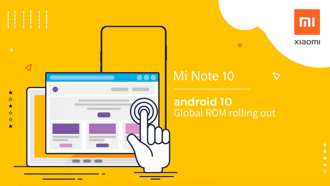 Xiaomi Mi Note 10, наконец-то, начал получать Android 10 на глобальном рынке