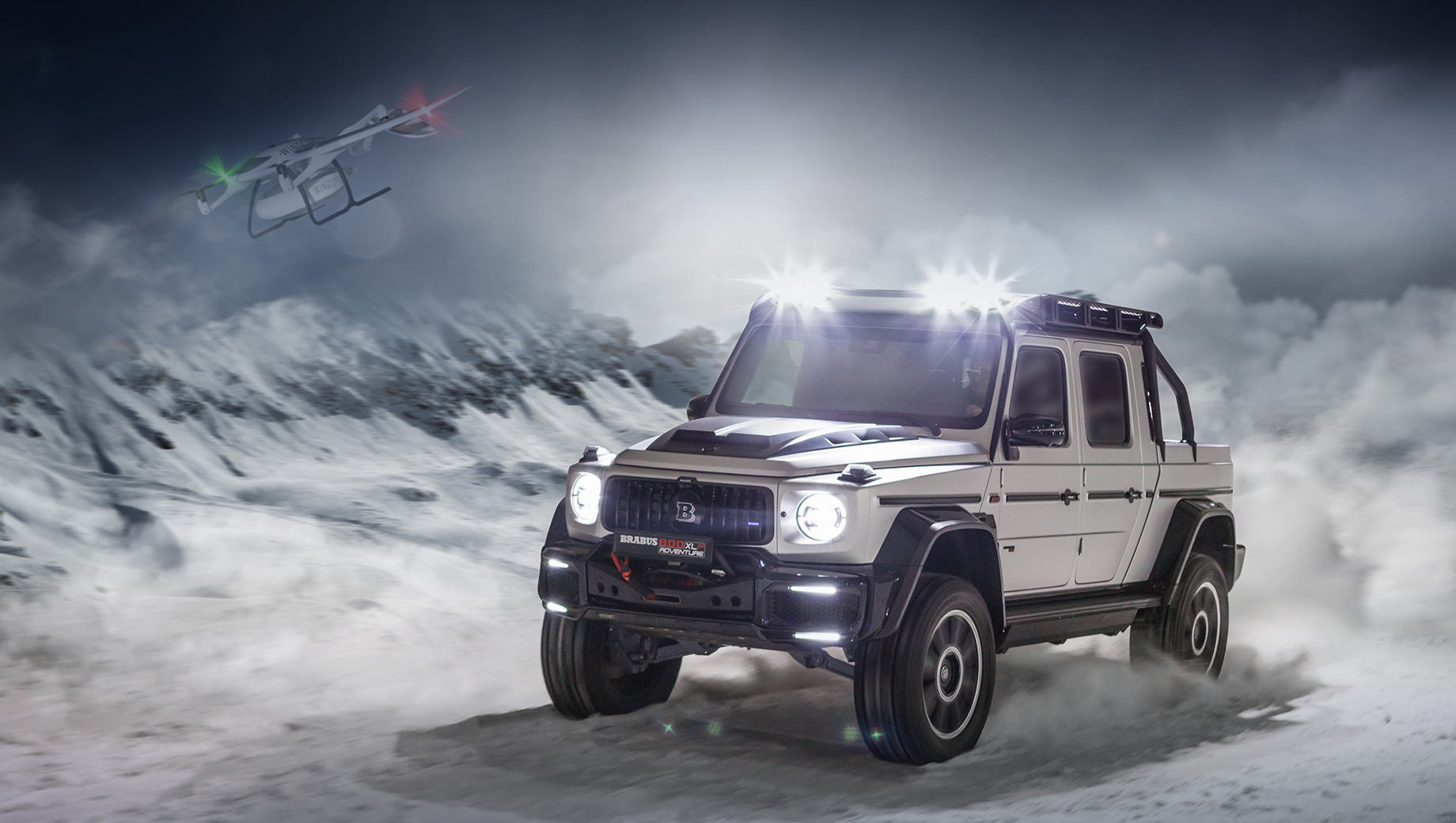 Пикап Brabus 800 Adventure XLP открыл G-классу новую высоту