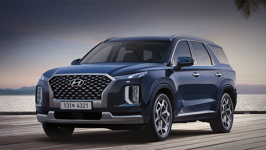 Hyundai Palisade видоизменился для Кореи в дорогих версиях