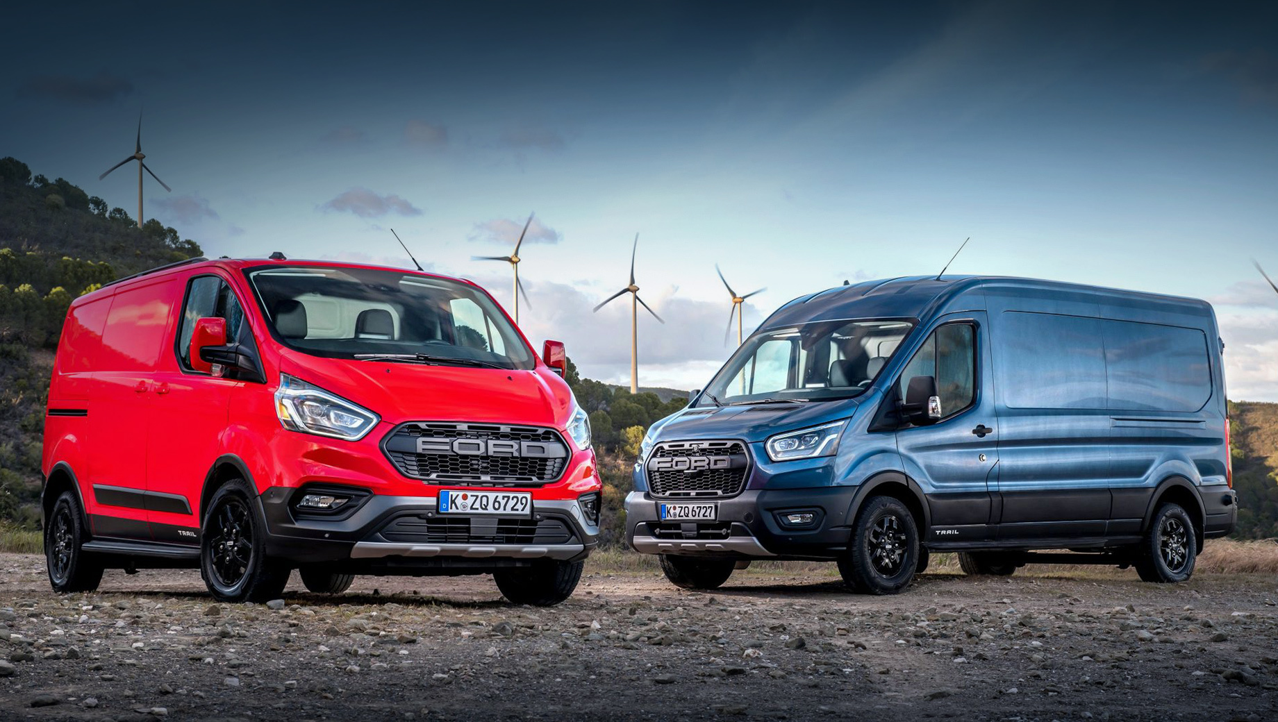 Вэны Ford Transit и Tourneo подготовились к активному лету