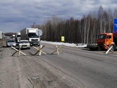 Полиция блокировала выезд и въезд на границах Челябинской области (фото)