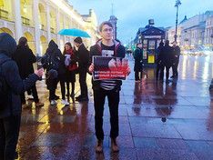 Петербуржцы пикетируют против «обнуляющих» поправок в Конституцию