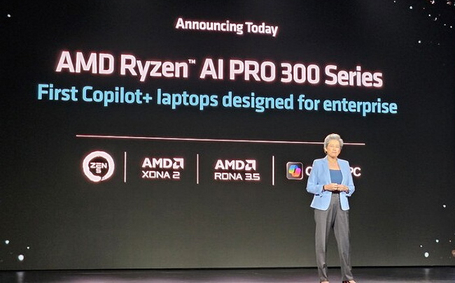 AMD представила процессоры Ryzen AI Pro 300 для корпоративных ноутбуков