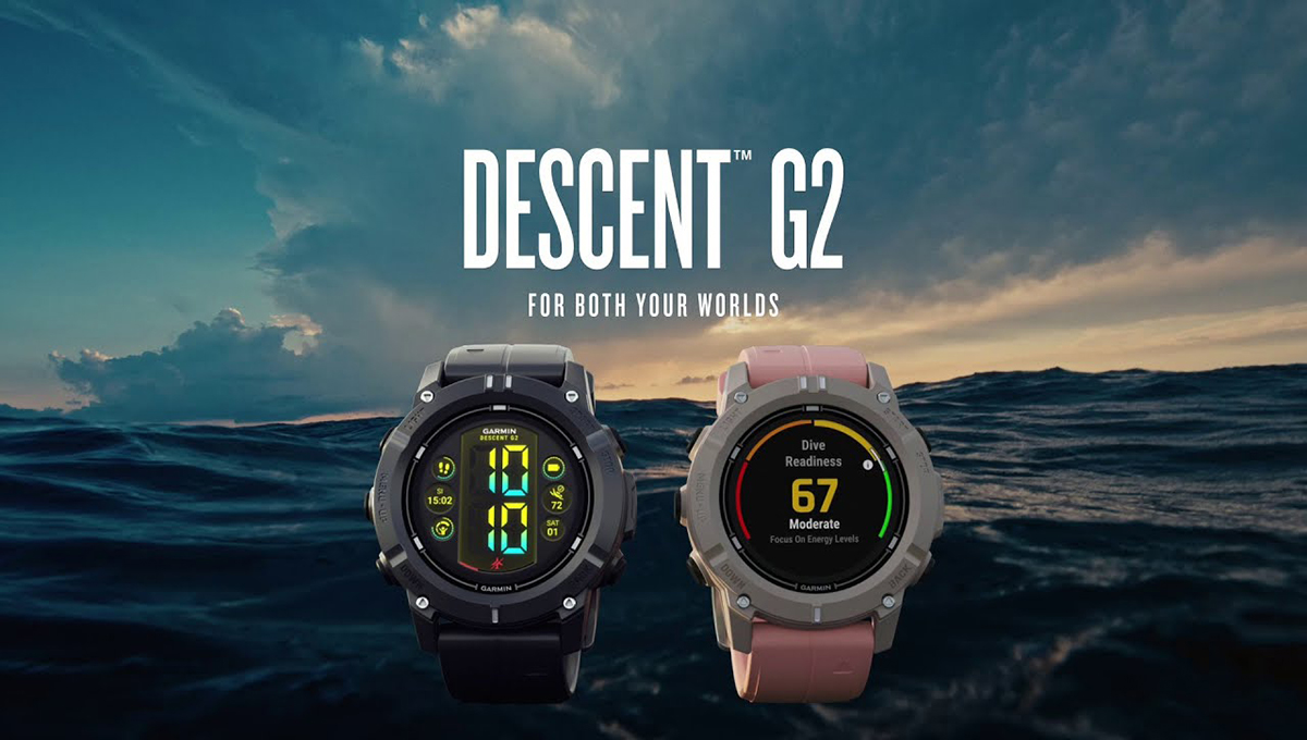 Представлены smart-часы Garmin Descent G2 для любителей дайвинга