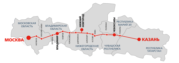 Амбициозный проект обернулся судебным спором: ВСМ «Москва — Казань»