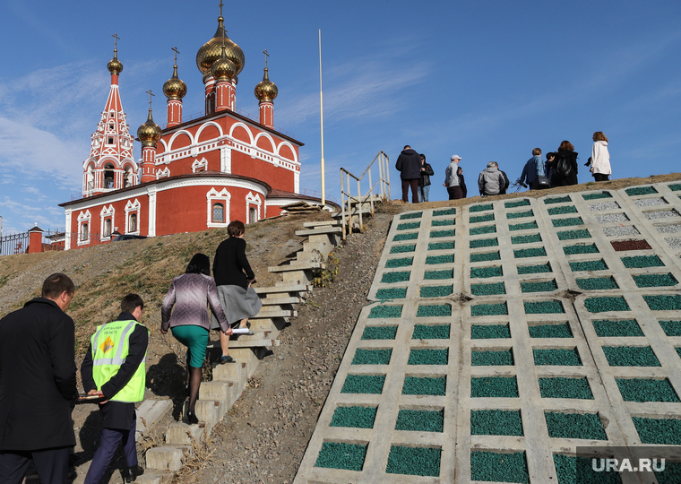 Новую набережную в Кургане затопит во время паводка