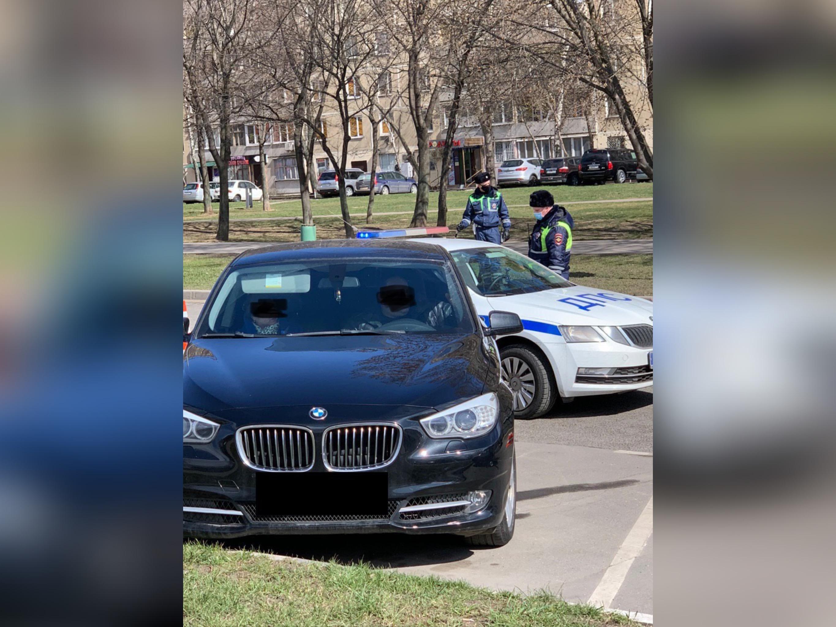 В Москве поймали второго автомобилиста, нарушившего карантин по коронавирусу